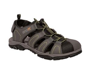 Regatta Mens Westshore II Adjustable Walking Sandals - Briar/LimePu