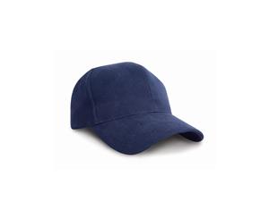 Result Pro Style Heavy Brushed Cotton Baseball Cap (Navy Blue) - BC965