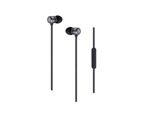 TTEC EchoFit In-Ear Headphones with Remote and Mic - Black