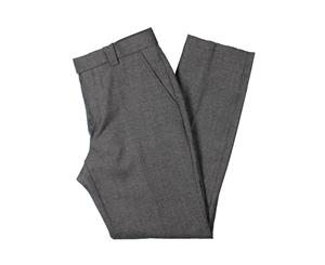 The Men's Store Mens Wool Tailored Fit Dress Pants