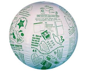 Toss N Talk About Conversation Ball - Go Green