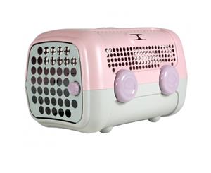 United Pets A.U.T.O. Pet Carrier Pink Taupe