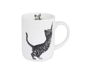 Ashdene Casual Cats Collection Scratching Cat Mug