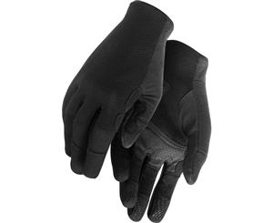 Assos Full Finger Trail Bike Gloves Black