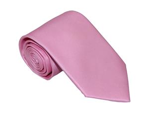 AusCufflinks Men's Classic Pink Skinny Tie