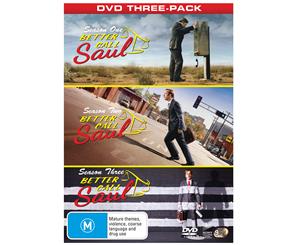 Better Call Saul Complete Seasons One Two and Three DVD Region 4