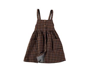 Buho Laura Buttoned Dungarees Dress