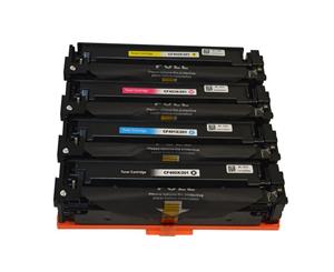 CF400X #201X Series Premium Generic Toner Cartridge set (4 cartridges)