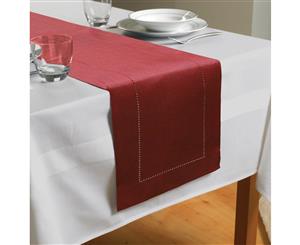 Country Club Table Runner Red