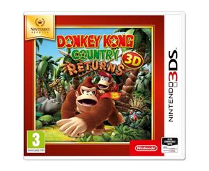 Donkey Kong Country Returns 3DS Game (Selects)