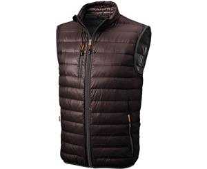 Elevate Mens Fairview Light Down Bodywarmer (Chocolate Brown) - PF1932