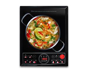 EuroChef Electric Induction Cooktop Portable Kitchen Cooker Ceramic Cook Top