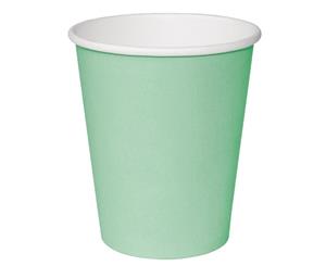 Fiesta Takeaway Coffee Cups Single Wall Turquoise 340ml X50