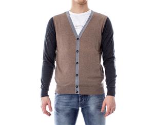 Gas Men's Cardigan In Beige