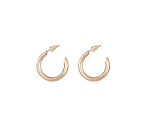 Jewelcity Sunkissed Womens/Ladies Open End Hoop Earrings (Gold) - JW973