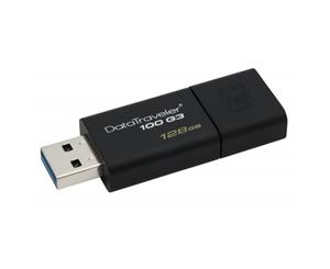 Kingston Technology DataTraveler 100 128 GB USB 3.1/USB 3.0 Flash Drive