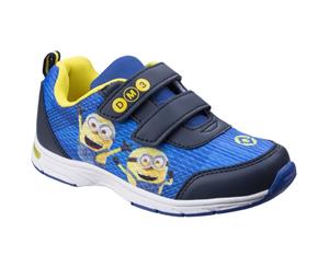 Leomil Boys & Girls Minions Lightweight Casual Sporty Sandals - Blue/Yellow