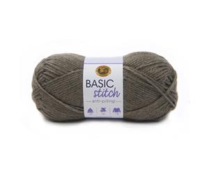 Lion Brand Yarn - Basic Stitch Anti-Pilling - Taupe Heather 100g