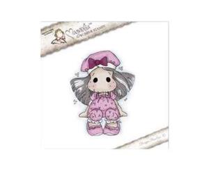 Magnolia - Sakura Cling Stamp 6 Inchx3 Inch Package Tilda With Bow Beret