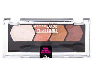 Maybelline Eyestudio Colour Plush Silk Eye Shadow Quad Pallette - 70 | Copper Chic