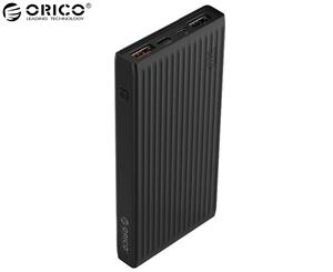 Orico Triple Output 20000mAh Smart Power Bank - Black