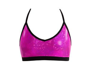 Paris Crop Top - Adult - Hot Pink