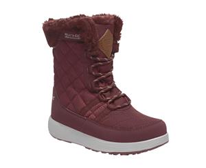 Regatta Childrens/Kids Medley Winter Boots (Burgundy) - RG3893