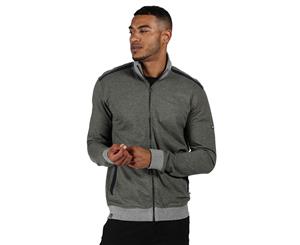 Regatta Mens Everard Polyester Casual Full Zip Sweater - Dark Khaki