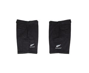 Rugby Union All Blacks NRL Cargo Work Shorts BLACK