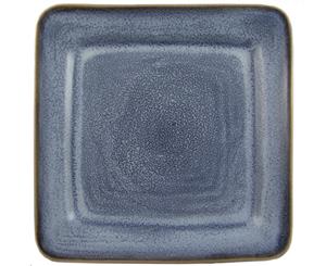 Set of 6 25cm HandMade Ceramic Square Dinning Plates