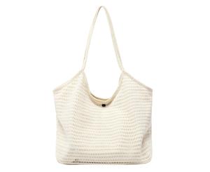 Shoulder Bag Hollowed Canvas Shopping Bag