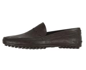 Shudy Men's Boat Shoe Loafer - Dark Brown