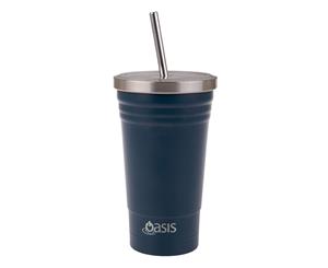 Smoothie Cup - Navy 500ml - Blue