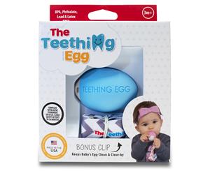 The Teething Egg 3M+ - Blue