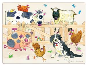 Tradestock I Style Farmyard Placemats Set of 4