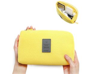 Travel Electronics Accessories Organizer Bag - Yellow