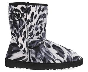 Unit Women's Kicker Boots - Zebra