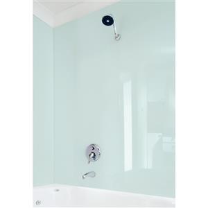 Vistelle 2440 x 1000 x 4mm Mist High Gloss Acrylic Bathroom Panel