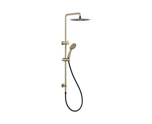 Vito Bertoni Lynx Matt Brass Eds Round Shower Rain Round 300mm + HS375Mb 98882