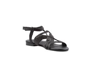 Womens Capture Jade Sandal Flat Black