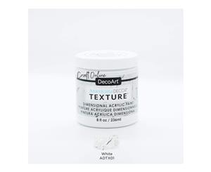 Americana Decor Texture 8oz - White