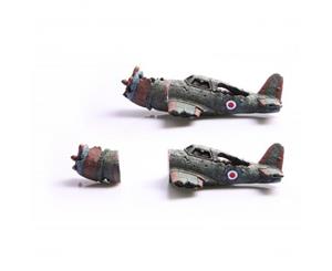 Aqua One Magnetic Bomber Plane Ornament