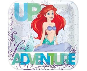 Ariel Dream Big Luncheon Plates Little Mermaid 8pk