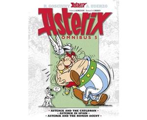 Asterix Omnibus 5  Asterix and the Cauldron Asterix in Spain Asterix and the Roman Agent