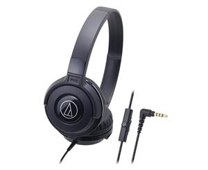 Audio-Technica ATH-S100IS DJ Headphones in Black