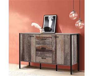 Buffet Sideboard Cabinet Storage Kitchen Hallway Table Industrial Rustic