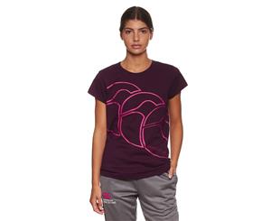 Canterbury Women's VapoDri Excel Tee / T-Shirt / Tshirt - Potent Purple