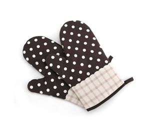 Cotton Baking Oven Glove Kitchen Tool (Size 28cm x 18cm)