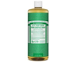 Dr Bronner's Pure-Castile Liquid Soap 946mL - Almond