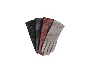 Eastern Counties Leather Womens/Ladies Tina Leather Gloves (Oxblood) - EL295